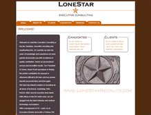Tablet Screenshot of lonestarrecruits.com